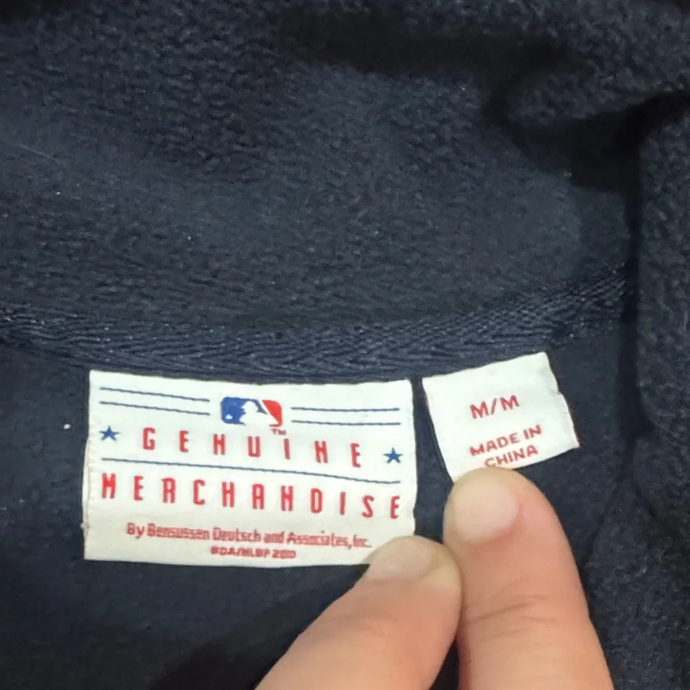Genuine Merchandise navy zip
